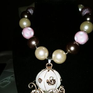 Little girls chunky necklace